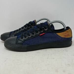 Levi's Stan Buck II Blue Denim Low Top Sneakers Mens Size 10
